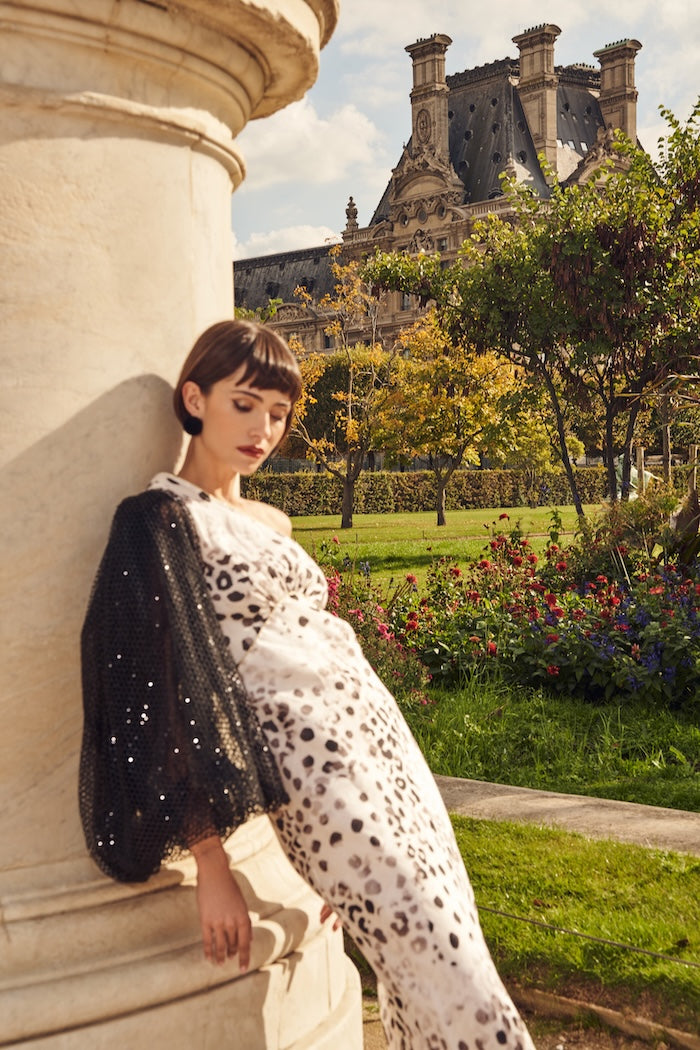 Woman فستان قصير من لنسيلك أرابيلا خدود وردية 2003121 | Sana Osmani