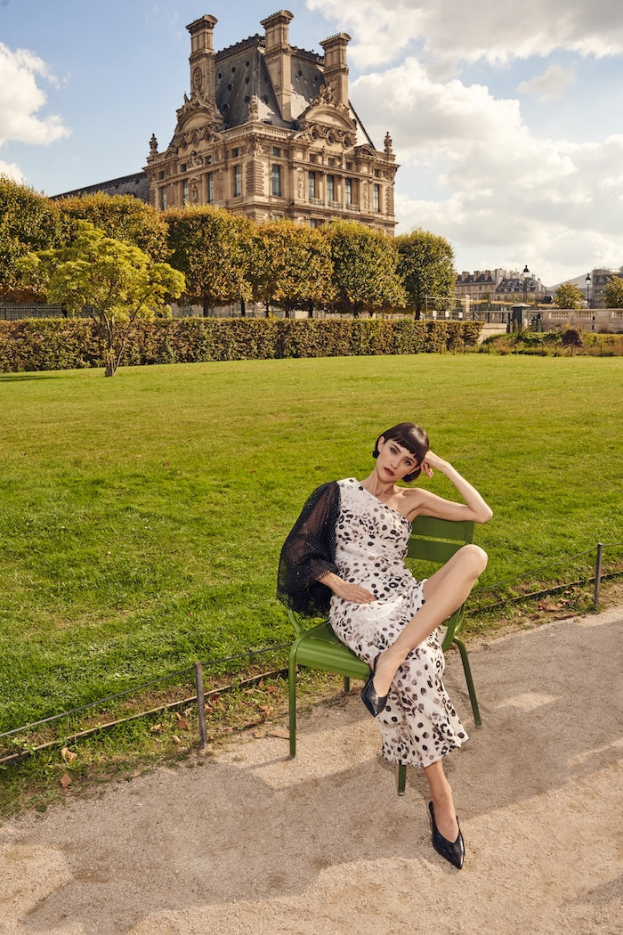 Woman فستان قصير من لنسيلك أرابيلا خدود وردية 2003121 | Sana Osmani