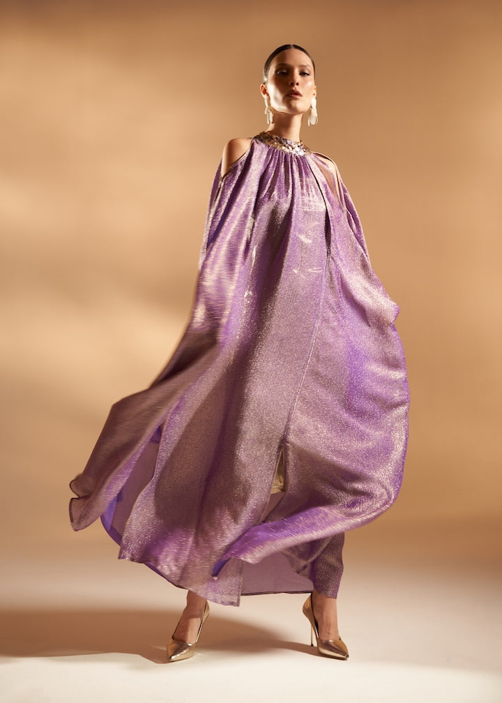 sana purple dress Sana Purple