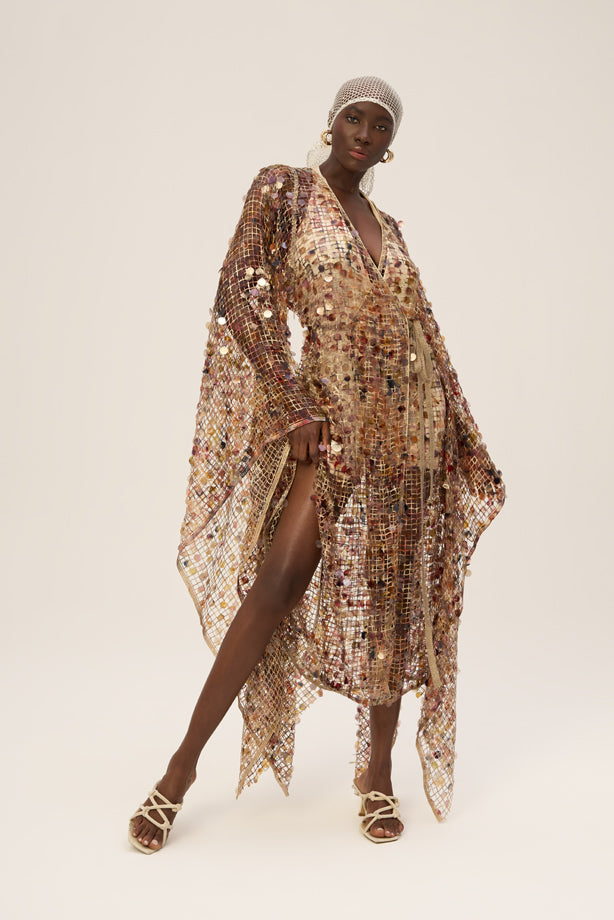Woman Yasmine Kimono Bubble Print 2002248 | Sana Osmani