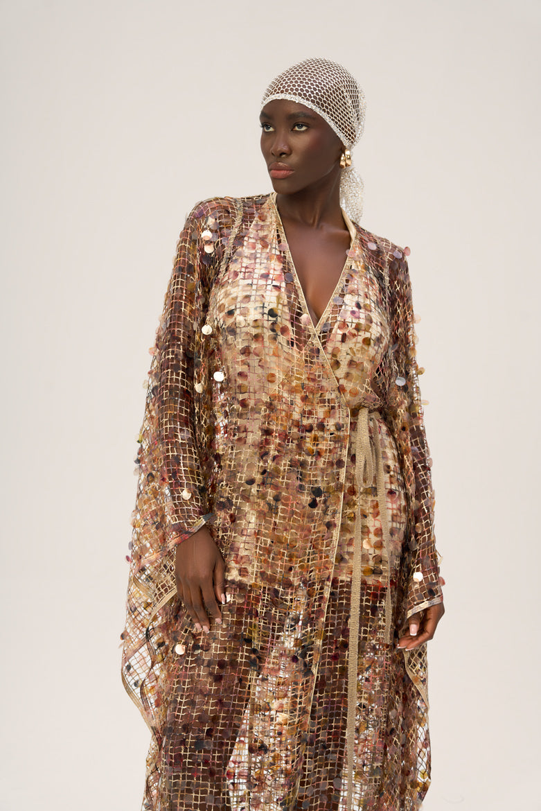 Woman Yasmine Kimono Bubble Print 2002248 | Sana Osmani