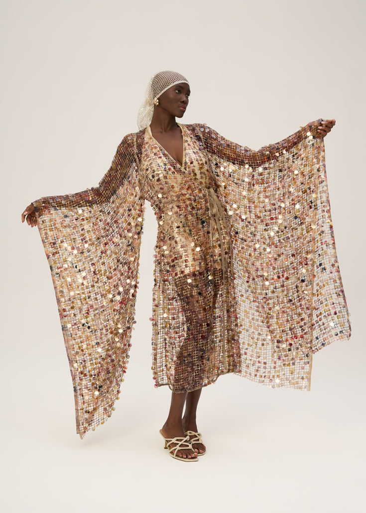 Woman Yasmine Kimono Bubble Print 2002248 | Sana Osmani