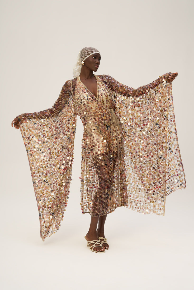 Woman Yasmine Kimono Bubble Print 2002248 | Sana Osmani