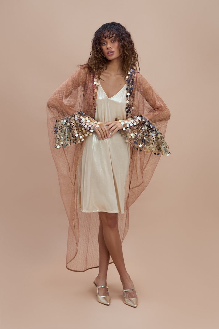 Woman Zerina Kimono Cameo gold 2001974 | Sana Osmani