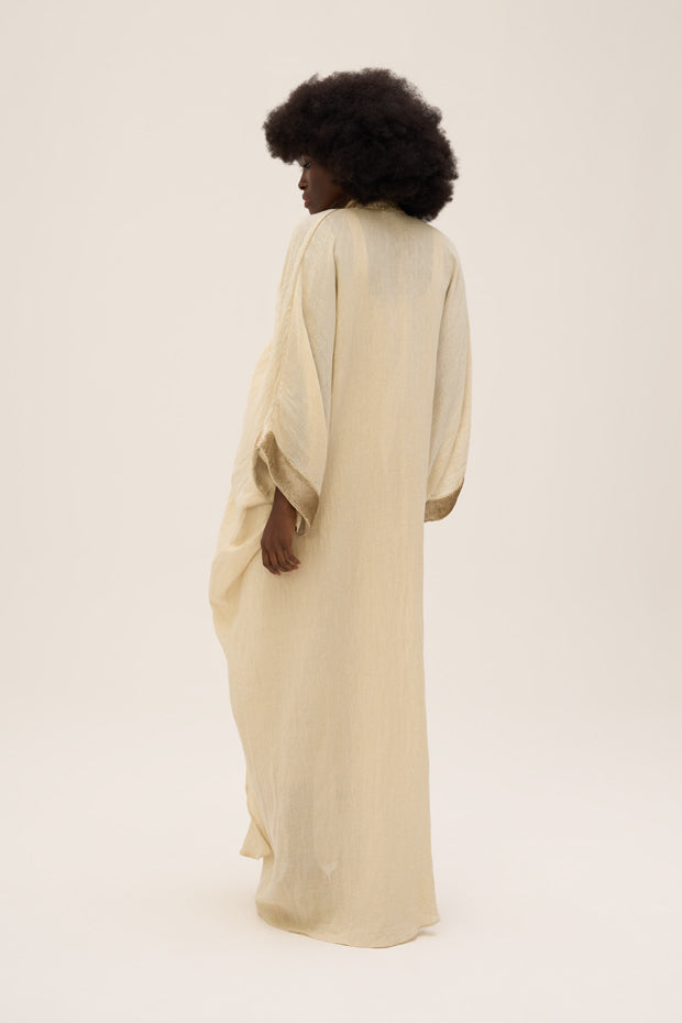 Woman ZINNIA KIMONO Off White 2002016 | Sana Osmani
