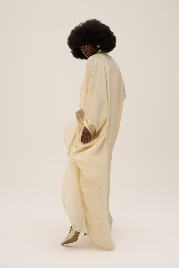Woman ZINNIA KIMONO Off White 2002016 | Sana Osmani