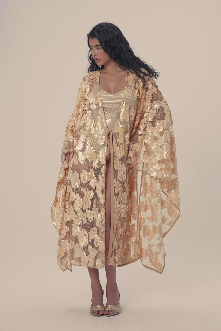 Woman VELVETINE KIMONO Multiprint 2002489 | Sana Osmani