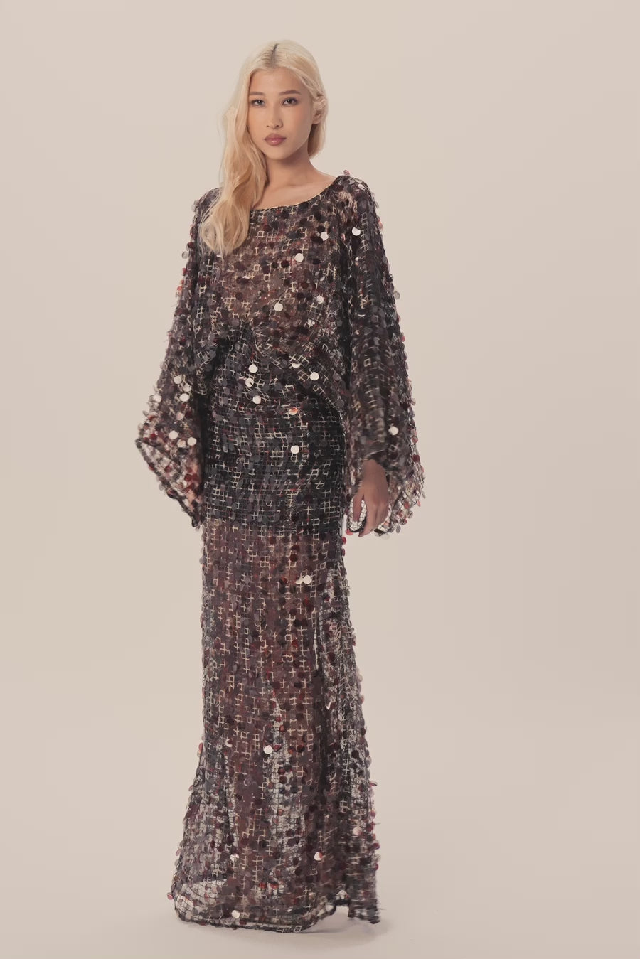 Woman CAROLINA BOAT NECKLINE DRESS Leopez 2002636 | Sana Osmani