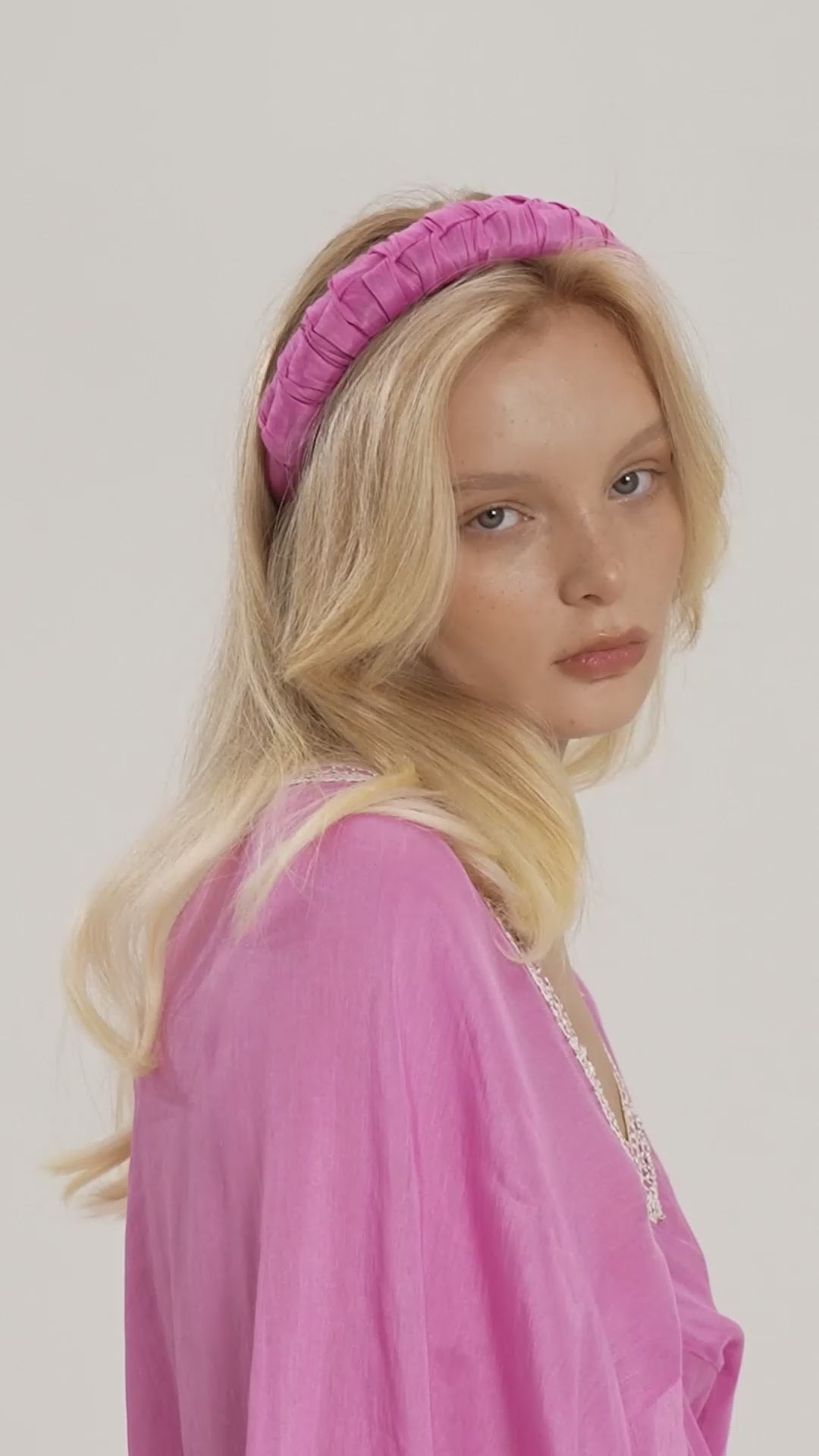 Woman SHEIVA HEADBAND Fuchsia 2002092 | Sana Osmani